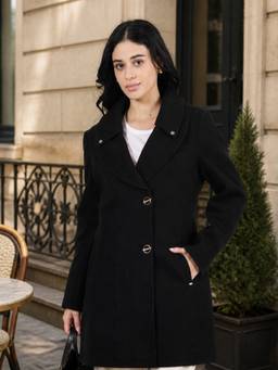 Okane - Premium Shawl Collar Wool-Blend Overcoat