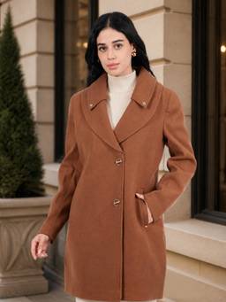 Okane - Premium Shawl Collar Wool-Blend Overcoat