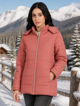 Okane - Hooded Quilted Puffer Gilet / Sleeveless Puffer Jacket