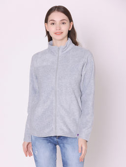 Bonjour - Women Polar Winter Grey Jacket