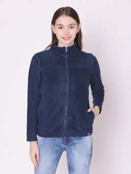 Bonjour - Women Polar Winter Blue Jacket
