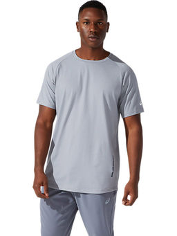 ASICS - M Print Training Ss Grey Mens T-shirts