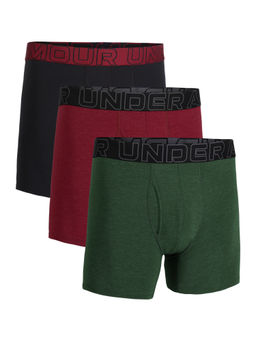 Under Armour - UA Performance Cotton 6 Green Boxer Briefs (Pack of 3)