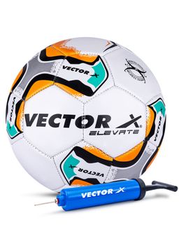Vector X - Elevate Orange Football With Pump (5)