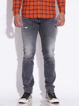 ROOKIES - Lennon Mid-Rise Slim Narrow Fit Stretchable Jeans