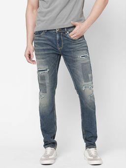 ROOKIES - Lennon Mid-Rise Slim Narrow Fit Stretchable Jeans