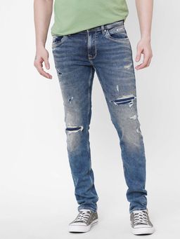 ROOKIES - Lennon Mid-Rise Slim Narrow Fit Stretchable Jeans