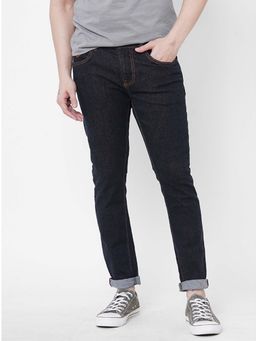 ROOKIES - Springsteen Men's Tapered Fit Low-Rise Slim Thigh Jeans