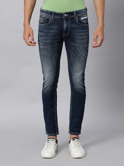 ROOKIES - Springsteen Men's Tapered Fit Low-Rise Slim Thigh Jeans