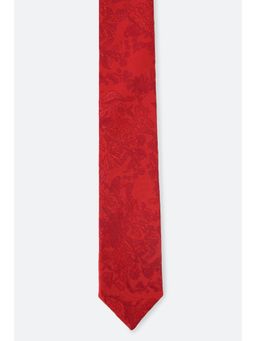Van Heusen - Men Red Print Formal Tie