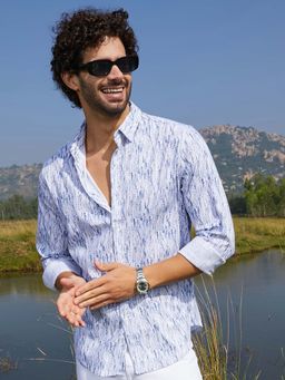 Campus Sutra - Men Multi-Color Duo-Brushed Shirt