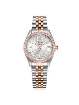 Alexandre Christie - AC 5012 LDB Classic Ladies Watch - Silver Rose Gold (S)