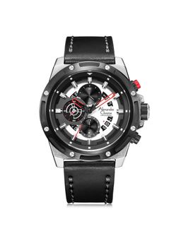 Alexandre Christie - AC 6506 MCL Chronograph Watch For Men - Silver Black (M)