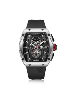 Alexandre Christie - AC 6608 MCR Chronograph For Men Steel Black (M)