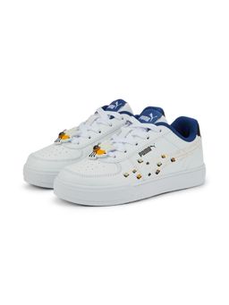 Puma - Caven Small World PS Kids White Casual Shoes