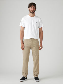 Levi's - Mens Beige Regular Fit Casual Trouser