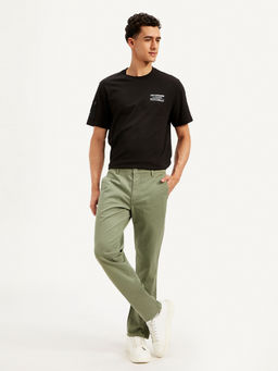 Levi's - Mens Olive Slim Fit Trousers