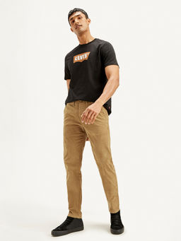 Levi's - Mens Beige Slim Tapered Fit Casual Trouser