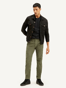 Levi's - Mens Olive Slim Tapered Fit Casual Trouser