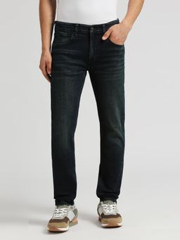 Pepe Jeans - Vapour Straight Fit Low Waist Jeans-Navy Blue