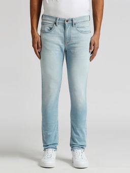 Pepe Jeans - Light Blue Mid Rise Skinny Gym indigo Jeans