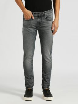 Pepe Jeans - Grey Mid Rise Skinny Fit Gym indigo Jeans
