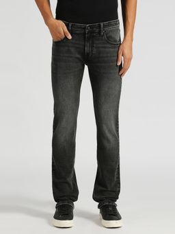 Pepe Jeans - Vapour Slim Fit Mid Waist Jeans-Black