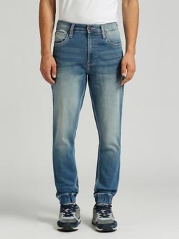 Pepe Jeans - Mens Denim Joggers-Blue