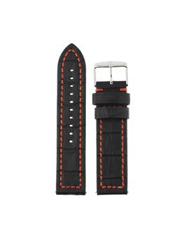 Titan - 22 mm(2.2cm) Black Genuine Leather Strap for Men Nf104035122Sq-P