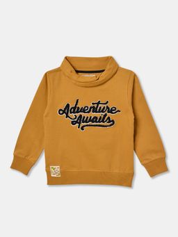 R&B - Cotton Mustard Boys Sweatshirt