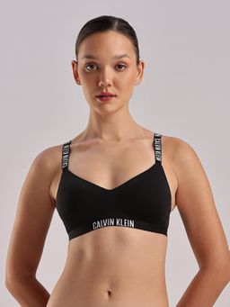 Calvin Klein - Black Medium Coverage Lightly Padded Non-Wired T-Shirt Bra