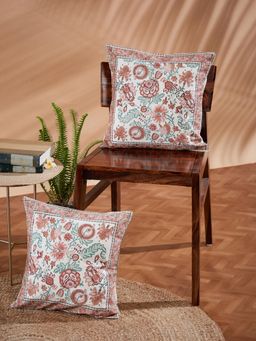 Fabindia - Coramandel Cotton Printed Cushion Cover