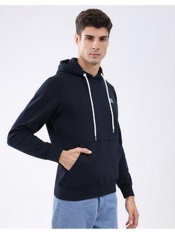 Rock.it - Men's Navy Blue Full Sleeve Hoodie