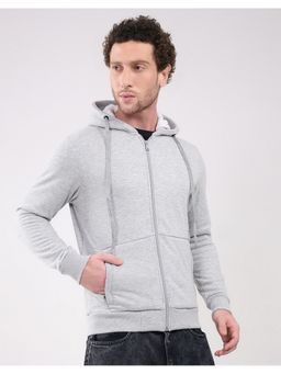 Monte Carlo - Men's Grey Full Sleeve Hoodie