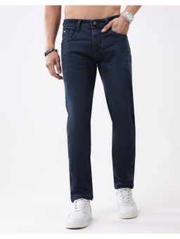 Monte Carlo - Men's Solid Blue Jeans