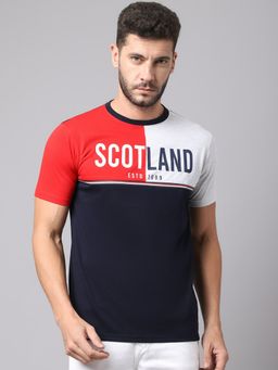 Cantabil - Men Red T-shirt