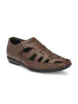 Delize - Mens Brown Roman Sandals