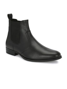 Delize - Mens Black Ankle Darby Boots