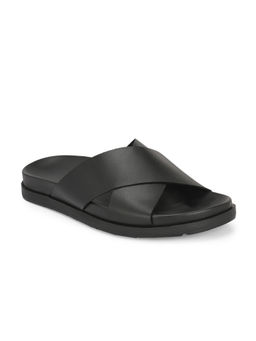 Delize - Black Men Leather Sandals