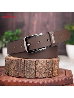 Red Tape - Men Dark Brown Genuine Leather Belt