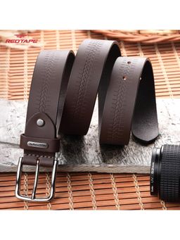 Red Tape - Men Brown Genuine Leather Belt