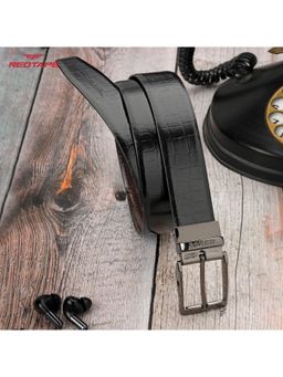 Red Tape - Men Black & Brown Genuine Leather Belt