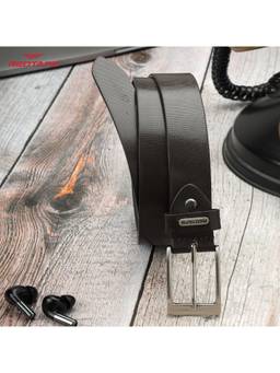 Red Tape - Men Brown Leather Belt