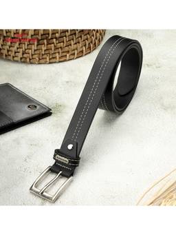 Red Tape - Men Black Casual Leather Belt