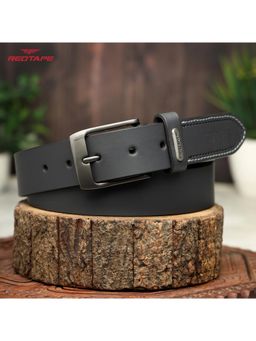 Red Tape - Men Navy Blue Genuine Leather Belt