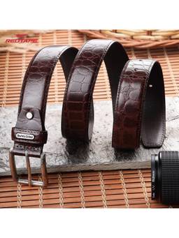 Red Tape - Men Brown Casual Leather Belt
