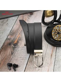 Red Tape - Men Black & Brown Genuine Leather Belt