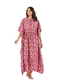 MIRARI - Floral Printed Maxi Kaftan