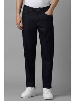 Louis Philippe - Men Navy Dark Slim Fit Jeans