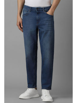 Louis Philippe - Men Navy Light Slim Fit Jeans